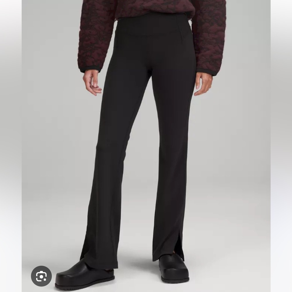 Lululemon Groove Niki split hem pants